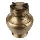 Handmade Multicolor Brass Kamandalu with Lid