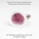 Pink Ceramic Cabinet Knob
