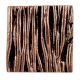 Square Bark Shape Antique Copper Aluminium Cabinet Knob
