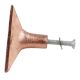 Triangular Pyramid Antique Copper Aluminium Cabinet Knob