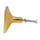 Kund Shape Antique Golden Aluminium Cabinet Knob