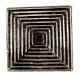 Kund Shape Antique Silver Aluminium Cabinet Knob