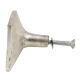 Kund Shape Antique Silver Aluminium Cabinet Knob