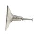 Triangular Pyramid Antique Silver Aluminium Cabinet Knob