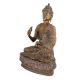 Metallic Buddha Statue Peaceful