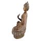 Metallic Buddha Statue Peaceful