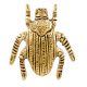 Golden Cockroach Metal Cabinet Knobs