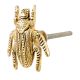 Golden Cockroach Metal Cabinet Knobs