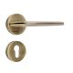 Handmade Antique Gold Brush Brass Mortise Door Lock Handle