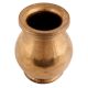 Handmade Antique Gold Brass South Indian Vase