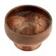 Handmade Brown Brass Bowl With An Elevated Round Base