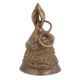 Small Bell Hanging With Santa Claus Face