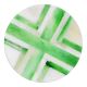 Pea Green Round Bone Horn Cabinet Wooden Knob