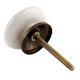 Black Bumble Bee Flat Ceramic Cabinet knobs