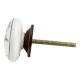 Boulangerie Paris Flat Ceramic Cabinet knobs