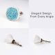 Turquoise Ceramic Drawer Knob