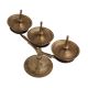 Oil Lampstand With 3 Lamps