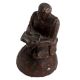 Figure Of A Sitting Man Writing In English Art