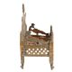 Krishna Bed with Jalli Work With Intricate Carving