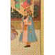 Mughal Painting Of Emperor Akbar Passing the Crown from Jahangir to Shah Jahan