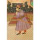 Mughal Painting Of Emperor Akbar Passing the Crown from Jahangir to Shah Jahan