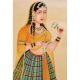 Canvas Mughal Painting Of Empress Jahanara Begum