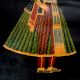Canvas Mughal Portrait Painting of Queen Mumtaz Mahal