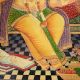 Hand Painted Ganesha Painting For Home Decoration