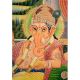 Handmade Ganesh Painting With Mooshak