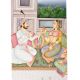 Handmade Classic Canvas Mughal Empire Painting