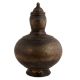 Flowerpot With Elephant Head Handle Carved