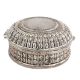 Vintage Round Shape Box In English Art