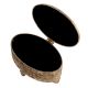 Vintage Oval Shape Box In English Art
