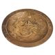 Hand made Brown Brass Chinese Plated With Symbol Engraved