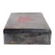 Handmade Black Brass Rectangular Trinket Box With Taj Mahal