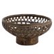Handmade Brown Brass Mortar Pestle Kitchen Masher