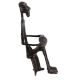 Hand made Black Brass Elongated African Man Sitting Playing Drum