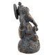 Handmade Black Brass Ganesha Statue In Sitting Posture