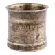 Handmade Simple Tarnished Brass Panchpatra Cup