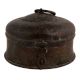 Brass Old-style Trinket Box With Round Handle