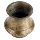 Holy Water Pot With Lines Carving Big