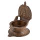 Handmade Brown Brass Laxmi Lamp Deepak Oil Lamp