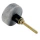 Grey Marble Brass Plated Dresser Knobs
