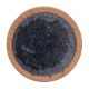 Grey Resin Natural Wooden Dresser Knobs