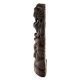 Handmade Black Wood Sitting Lord Shiva Statue