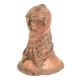 Handmade Red Brass Dhokra Tribal God Statue
