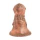 Handmade Red Brass Dhokra Tribal God Statue