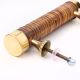 Natural Small Round Rattan Cabinet Handles (6 Inch)