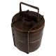 Brass Two Tier Lunch Box With Old Age Patina