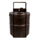 Brass Two Tier Lunch Box With Old Age Patina